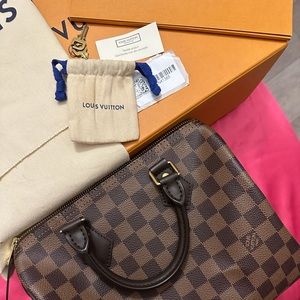 Louis Vuitton Speedy 25 Damier Ebene